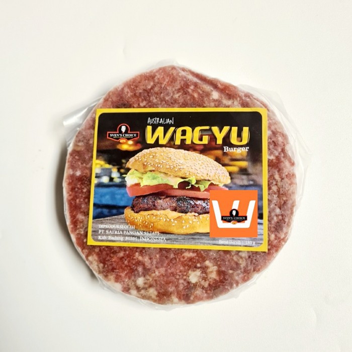 Beef Patty Wagyu Burger Sven's choice premium 180g