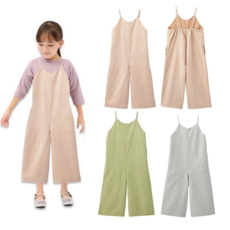 Jumpsuit Overall Anak Perempuan GU by Uniqlo