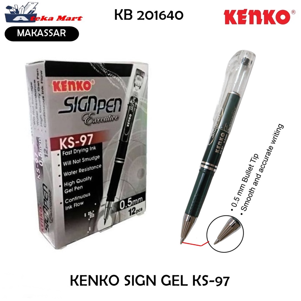 

[BOX/12PCS] KENKO SIGN GEL KS-97 MINI PEN