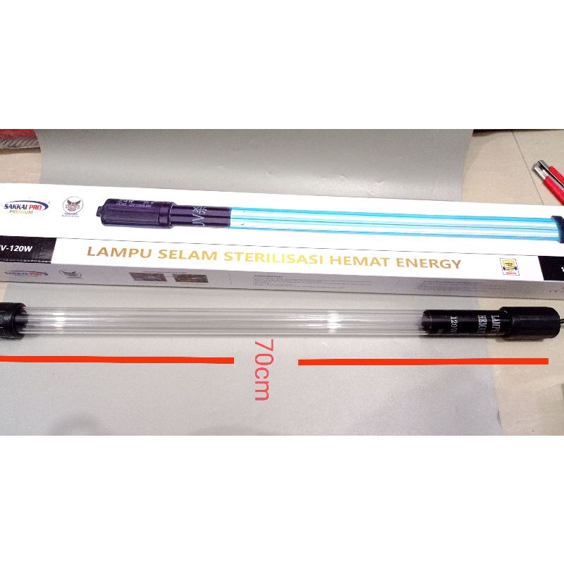 LAMPU UV ANTI LUMUT BAKTERI SAKKAI PRO UV 120WATT