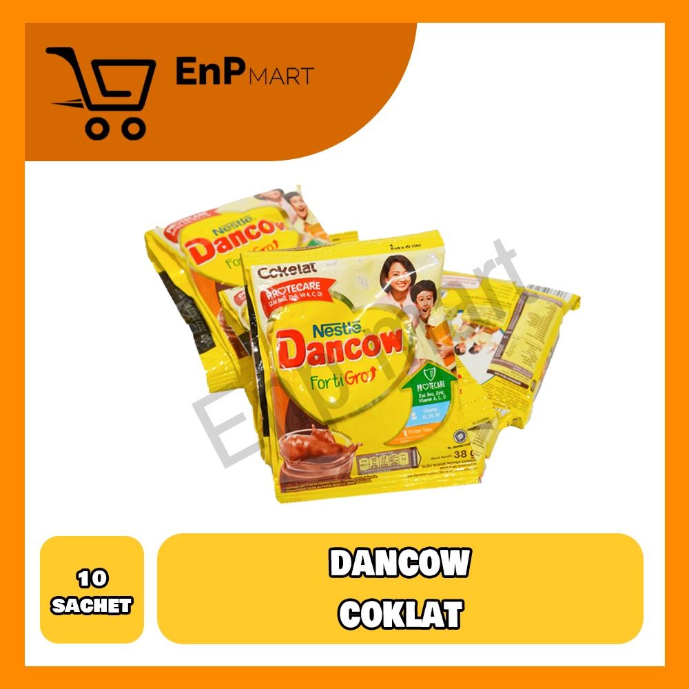 

Dancow FortiGro Putih Coklat - 1 Renceng 10 Sachet