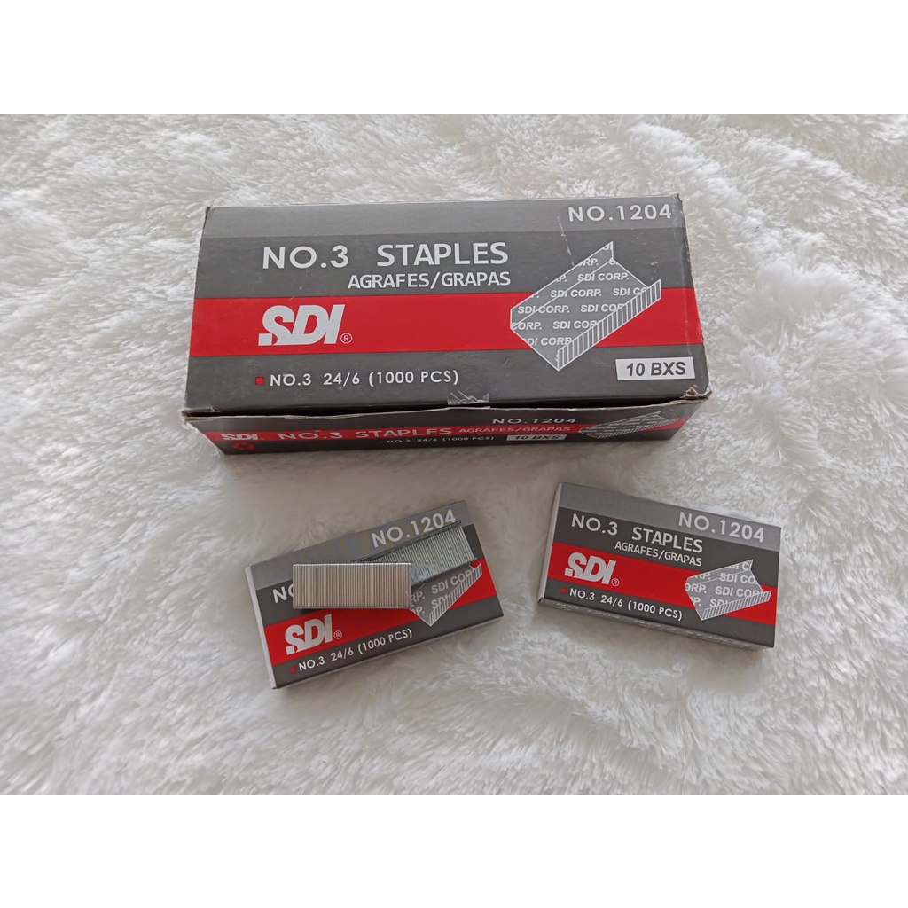 

Staples SDI No.3 (isi hekter, isi stapler, isi staples, atk)