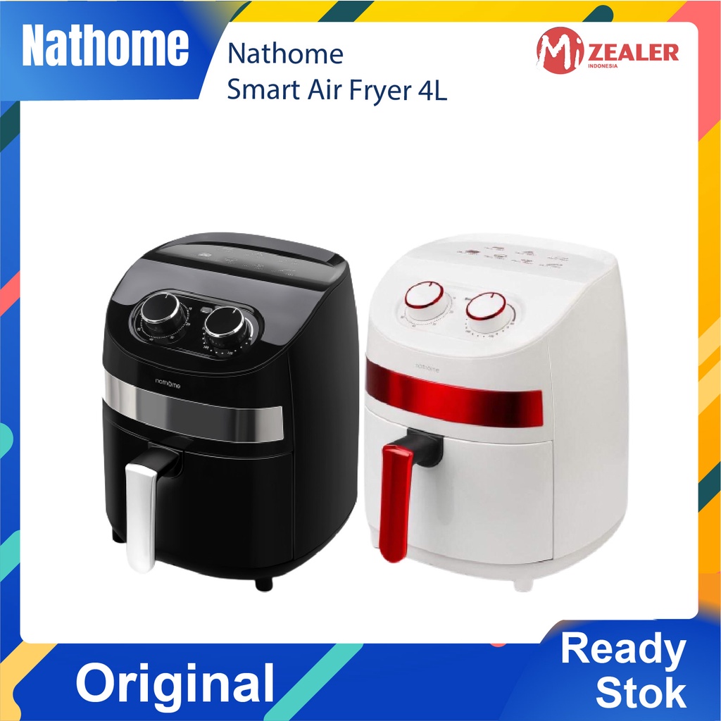 Nathome Smart Air Fryer Kapasitas 4L Penggorengan Tanpa Minyak Portable