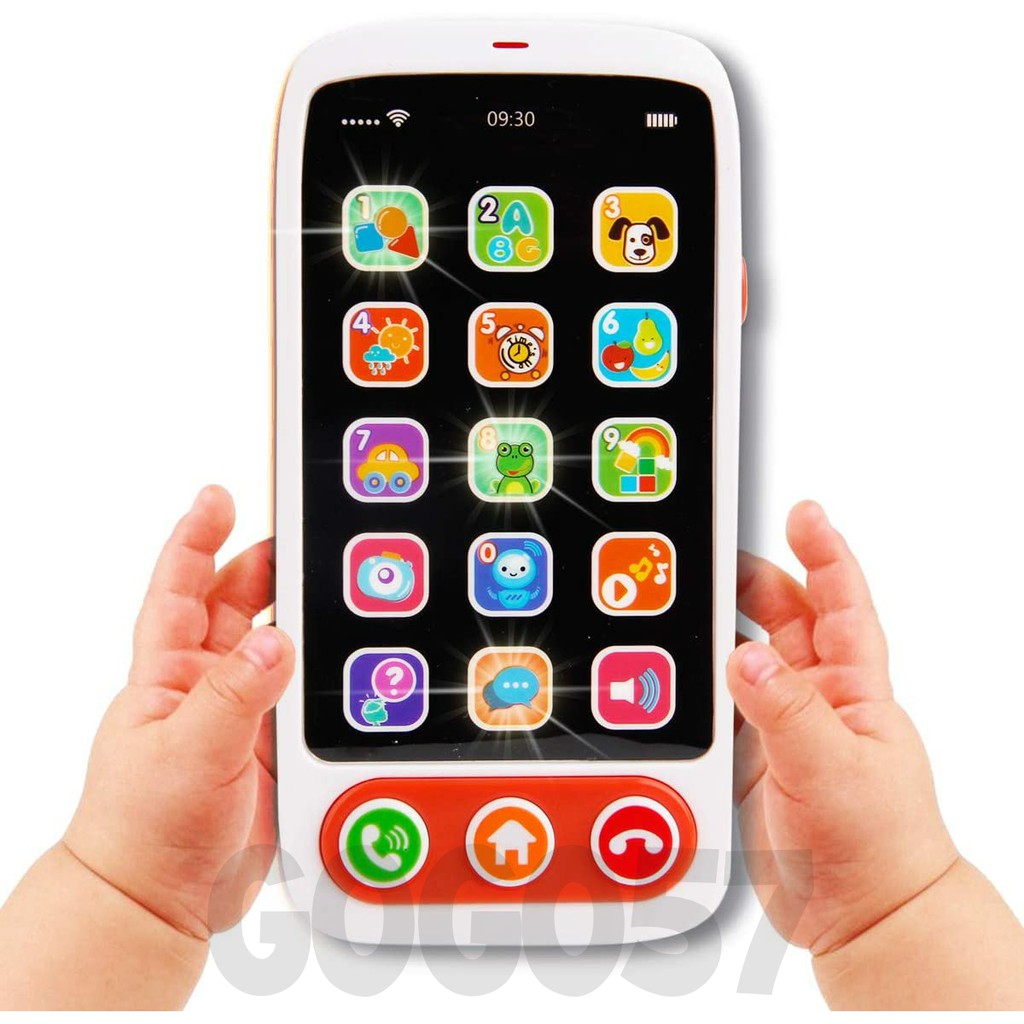 HUANGER PHONE TOUCH HE8001 Mainan Edukasi Telepon HP bayi HUANGER PHONE TOUCH HE8001 Mainan Edukasi Telepon HP bayi