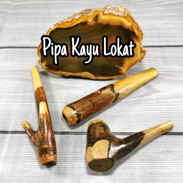 Pipa Cangklong Once Kayu Lokat Asli Gurih dan Nikmat