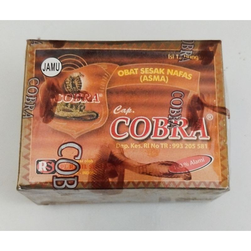 

jamu sesak nafas (asma) cap cobra