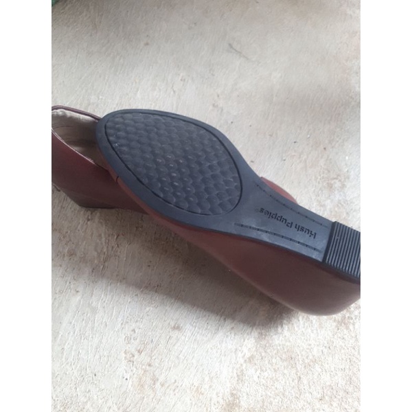 sepatu hush puppies wedges
