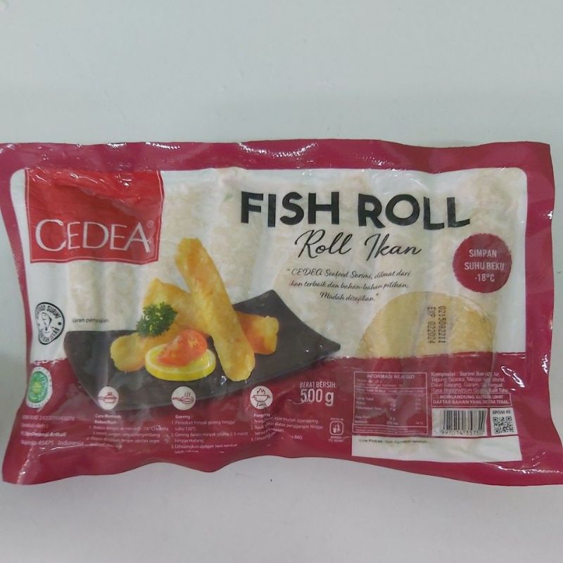 Jual Cedea Fish Roll 500gr Shopee Indonesia