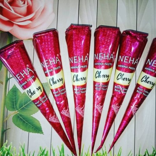 HENNA NEHA HALAL/ PACAR KUKU HALAL/ HENNA PASTE CONE HALAL TAHAN LAMA ( HARGA SATUAN )