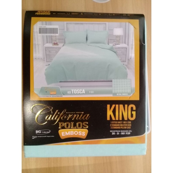 Sprei California (KING 180×200)