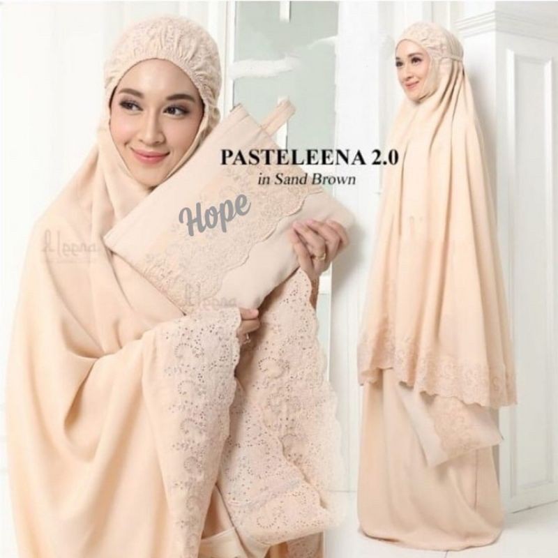 PRIMA MODE - Mukena Dewasa Khadijah Full Bordir Katun PREMIUM