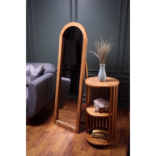 Cermin Standing Mirror oval