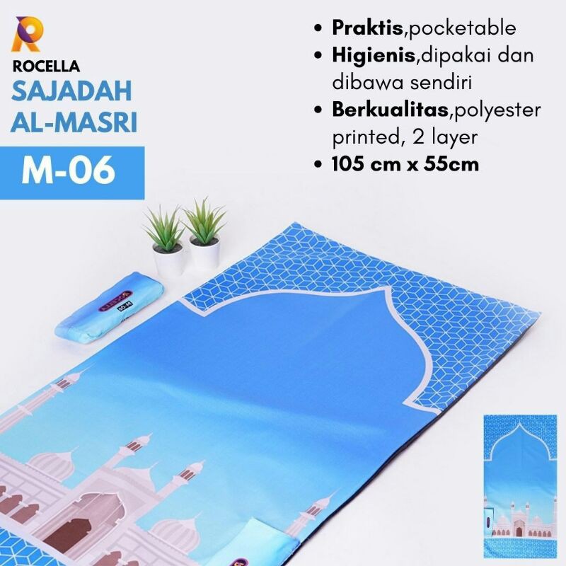 SAJADAH PREMIUM SAJADAH POCKET AL-MASRI SAJADAH LIPAT TRAVELING SAJADAH TRAVELLING PRINTING