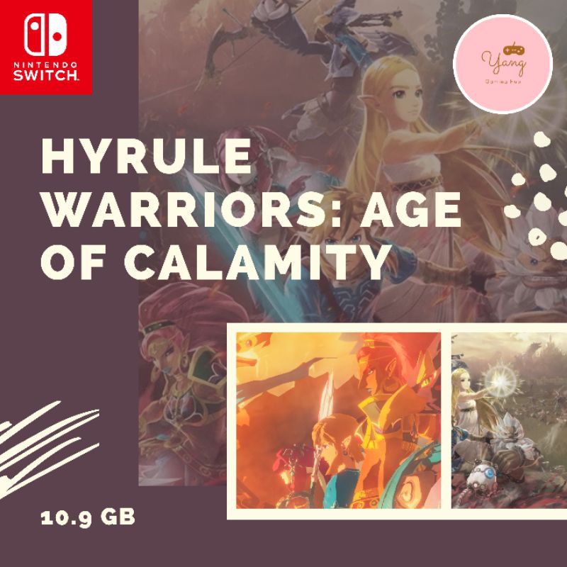 Hyrule Warriors Age of Calamity Nintendo Switch Warrior