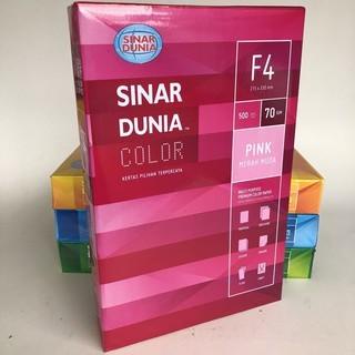 

Hvs Warna Rose (Pink) 70Gr F4 Sinar Dunia