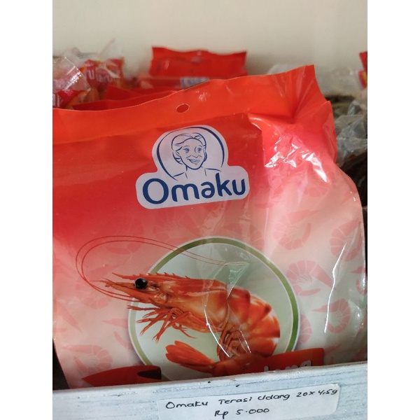 

omaku terasi udang sachet