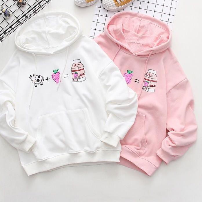 strawberry milk sweatshirt