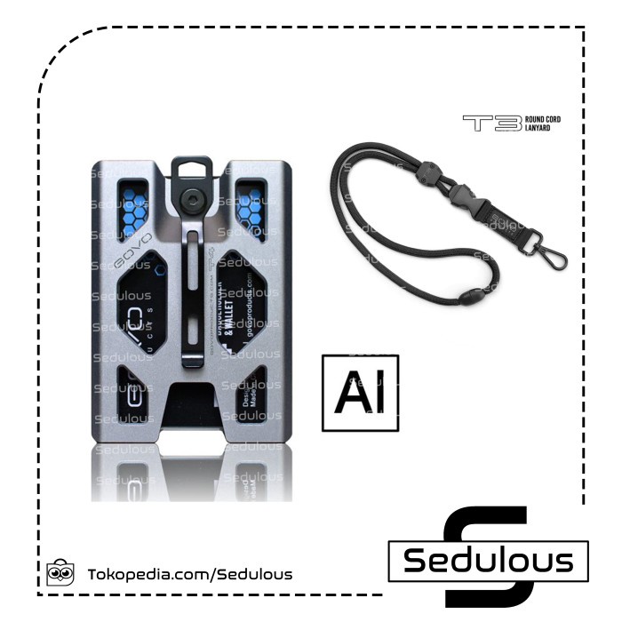 

Kusus Hari Ini Bundle Govo Badge Id Card Holder Aluminum + T3 Lanyard Sale!!!