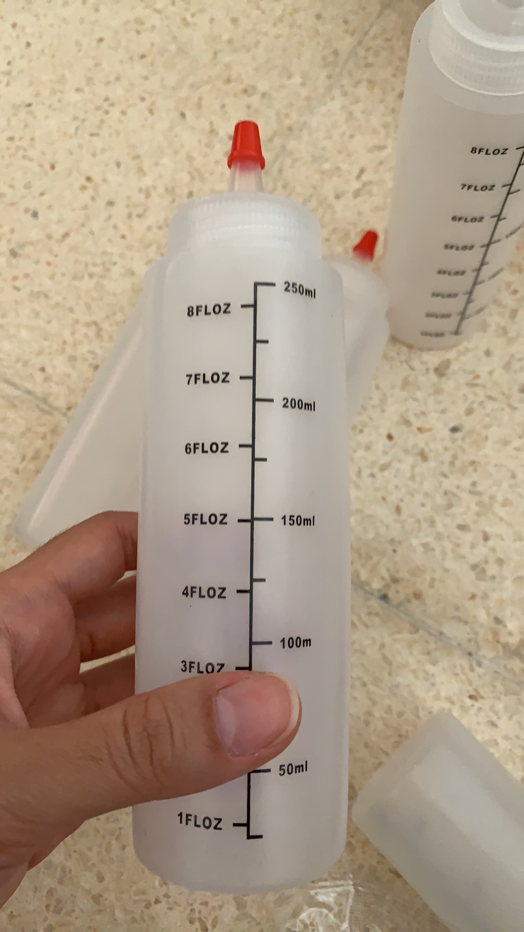 Alisondz 5pcs Botol Saus / Sirup / Mustard / Selai / Kecap Model Tekan Bahan Plastik Aneka Warna Untuk Dapur