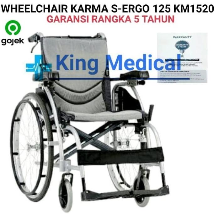 KURSI RODA KARMA GS ERGO LITE 125 EUKARMA ( KHUSUS GOJEK ) DHFGH54654