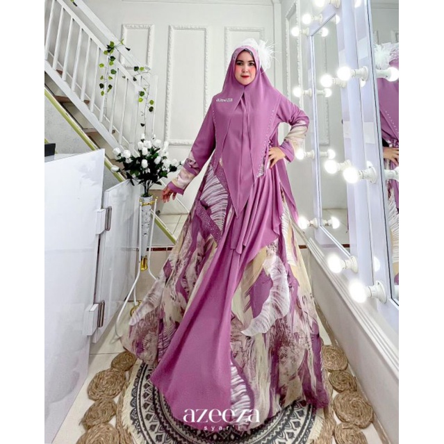 (COD) Gamis Quensha Azzeza by Wadah Muslim