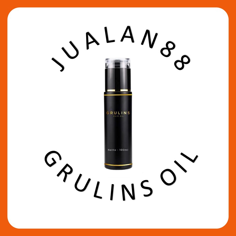 Grulins Minyak Penghitam Herbal Menghitam Uban Rambut Melebatkan Rambut Dari Akar Secara Alami