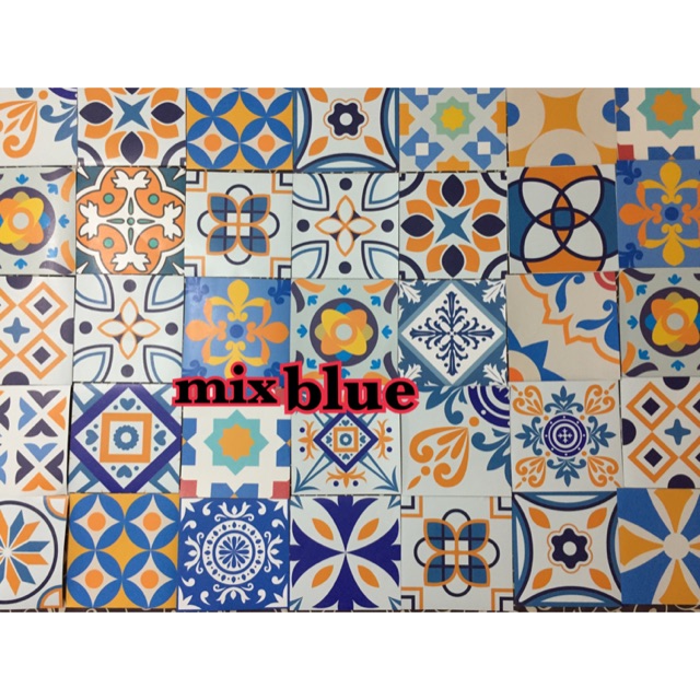 stiker lantai tegel kunci tegel vintage floor