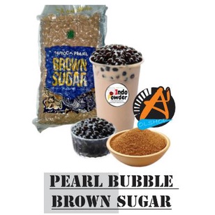 

BROWN SUGAR PEARL BUBBLE 1Kg - BROWN SUGAR BOBBA PEARL BUBBLE 1Kg - BROWN SUGAR BOBA 1Kg