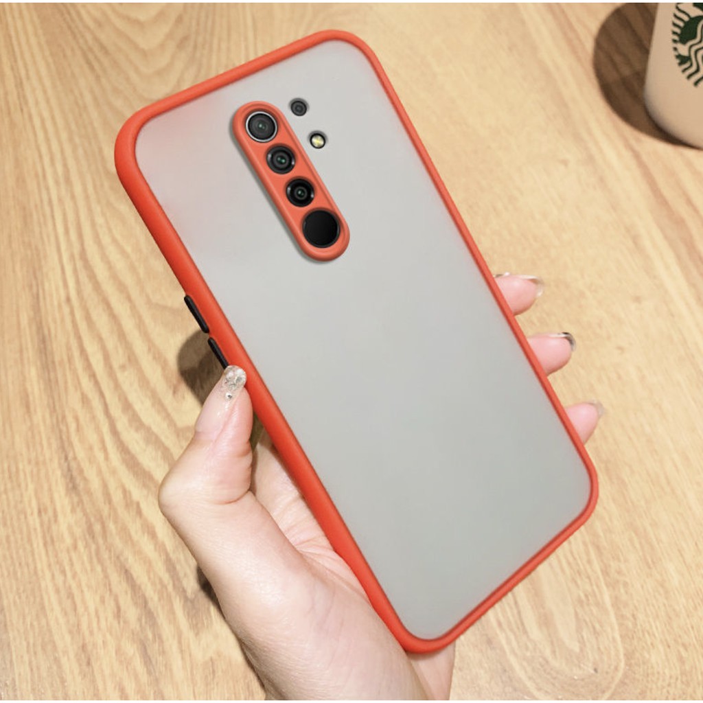 Case Dove Redmi 9 Frosted Camera Case Cover