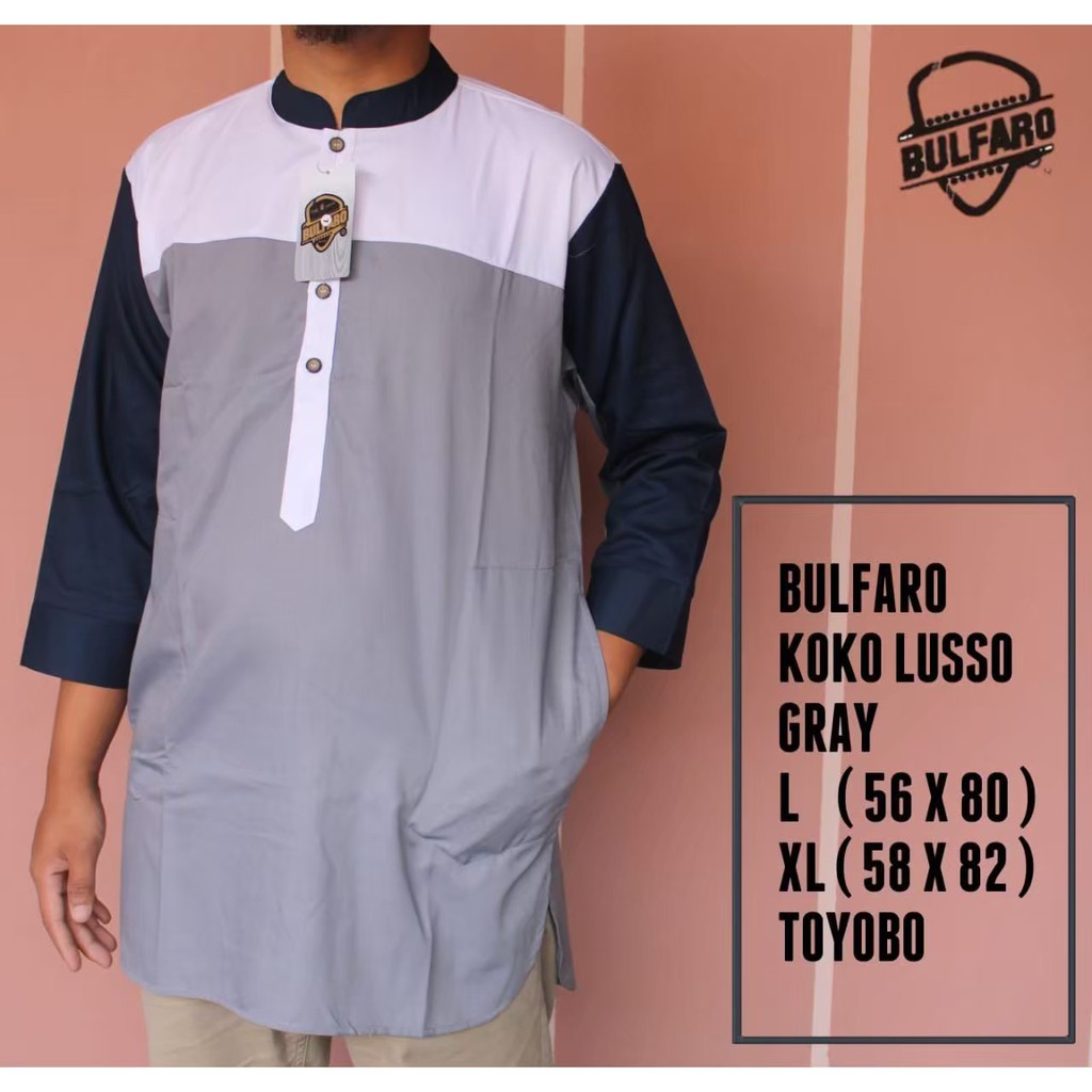 Baju Koko KURTA Pakistan TOYOBO Premium Terbaru Qurta Pria Dewasa Koko Lusso