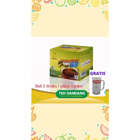 

Teh Dandang 2 in 1 (teh+gula)