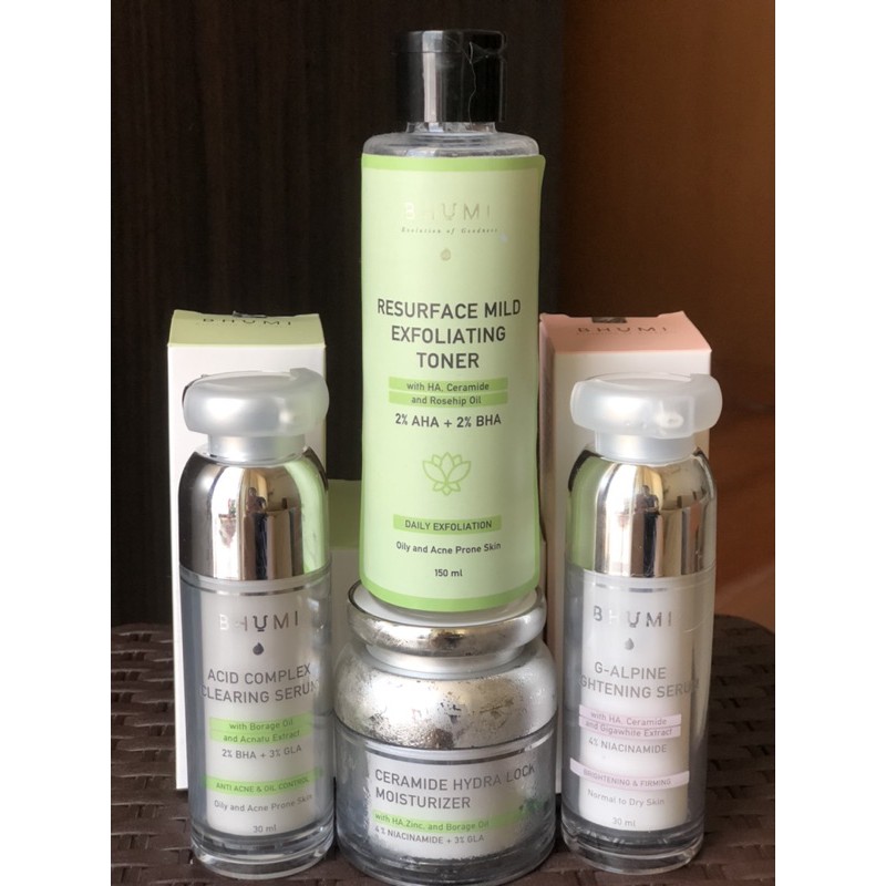 PRELOVED “BHUMI Skincare” (Bundling 4 pcs)