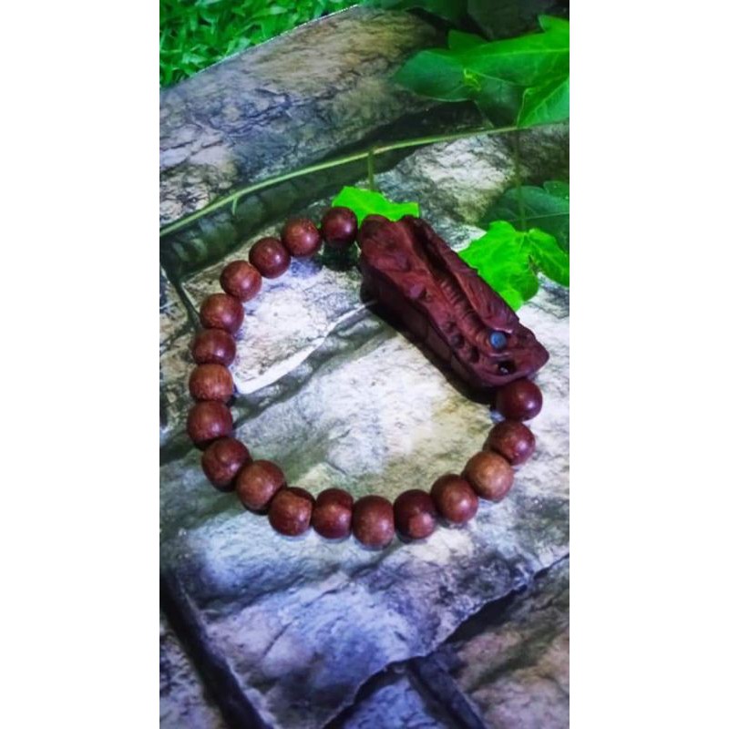 gelang ukir kepala naga kayu galih nagasari
