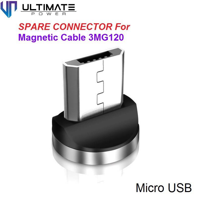 Konektor harger Micro Gen 1 Ultimate Power Konektor Micro USB untuk Magnetic Cable 3MG120 original