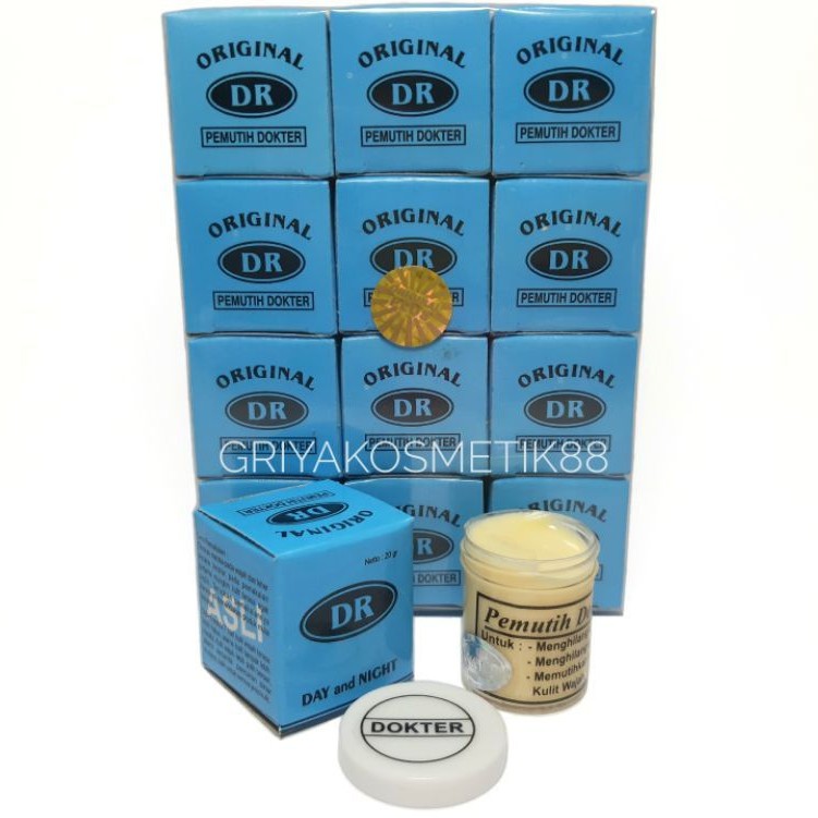 CREAM PEMUTIH DOKTER ORIGINAL | DR BIRU ASLI LUSINAN