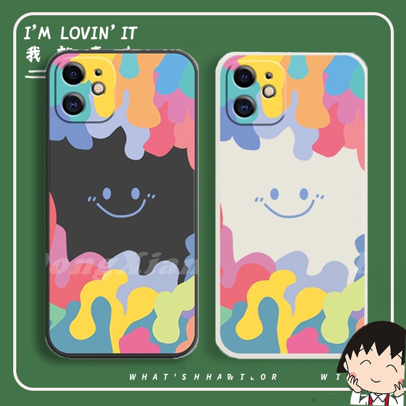 Macaron Camera Lens Phone Case Huawei Y7A 2020 Y6P 2020 Nova 7i 3i 5T Y9 Prime 2019 Y9S Fashion Smile Matte Hard Back Cover R&amp;j