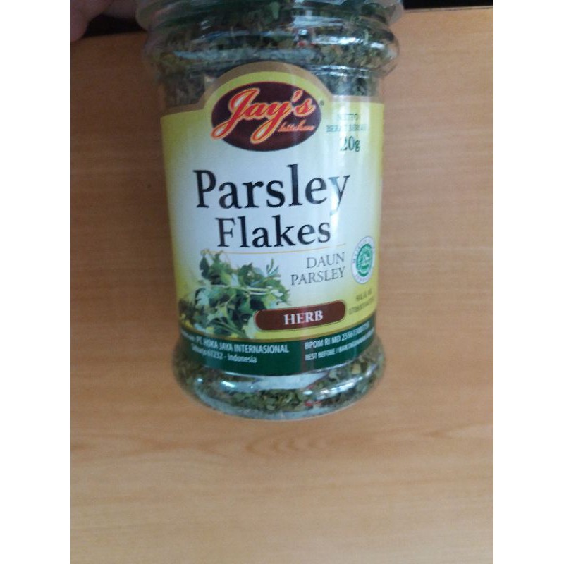 

JAY'S PARSLEY FLAKES 20G