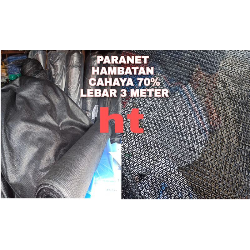 JARING PARANET 95% 90% 80% 60% PER 1 METER SHADING NET JARING ATAP HITAM