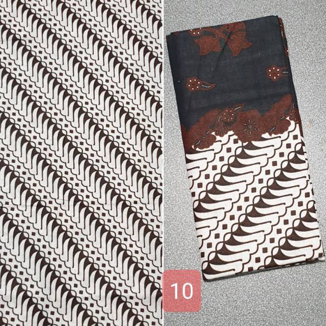 Sarung Batik Jogjaan / Sarung jarik Batik Putihan Motif Jogja Sarung Batu