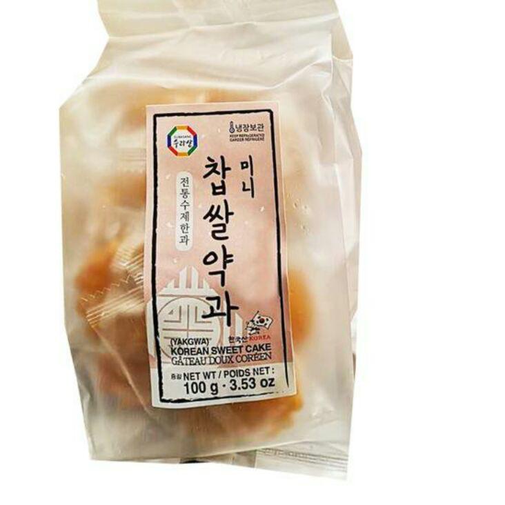 

Wang Korean Sweet Cake Mini /Mini Chapsal Yakgwa 100gr ダ