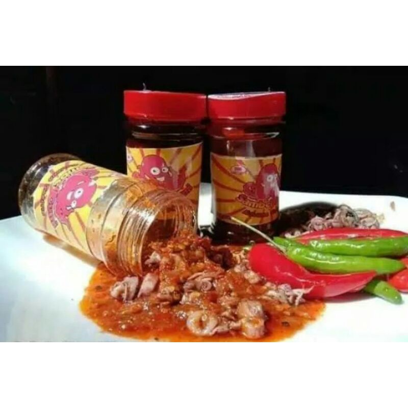 

Sambal Cumi Nounna Saritie Kemasan Botol 200 Gram