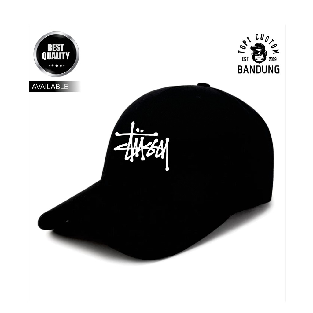 Topi Baseball  STUSSY Pria Wanita Topi Jaring Jala STUSSY Baseball Cap Bisa Tulis Nama Bisa COD Gratis Masker Original High Premium Quality