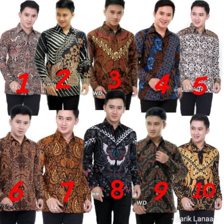 batik lengan panjang 3L (cod) bisa bayar ditempat