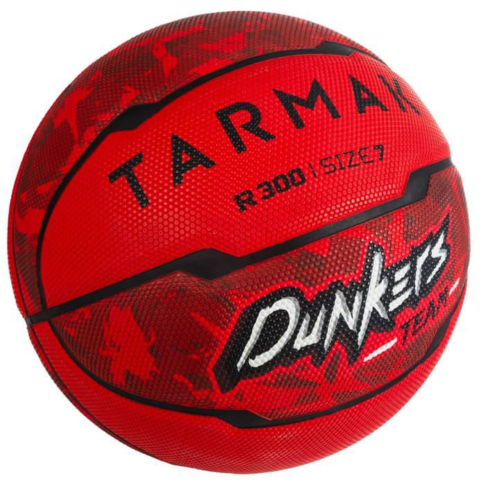 TARMAK BOLA BASKET R300 RED SIZE 7 DECATHLON - 2745744 KODE 409