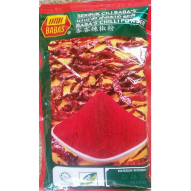 Bumbu Cabai Bubuk Babas Chilli Powder 125gr