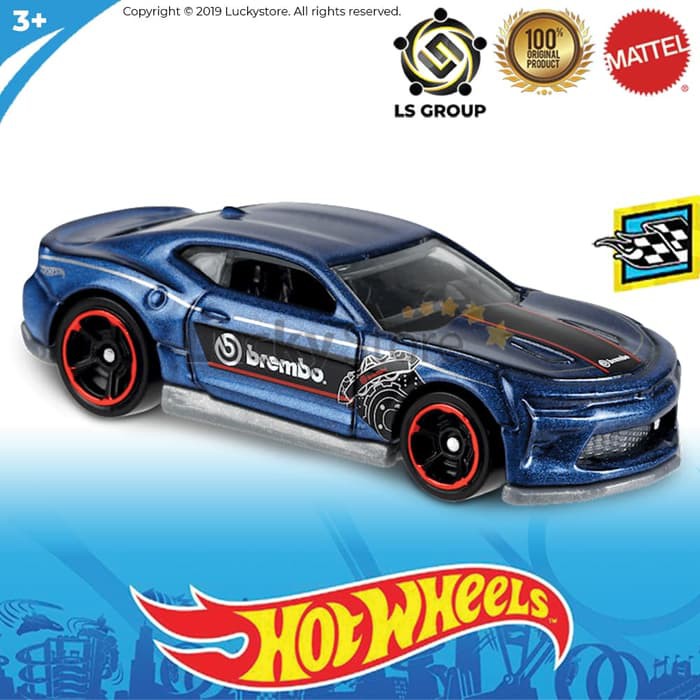 hot wheels 18 camaro ss blue