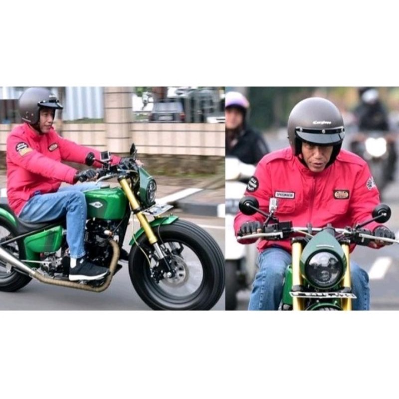 SPION BULAT CLASIC JOKOWI ALMUNIUM CNC UNIVERSAL MOTOR CLASIC