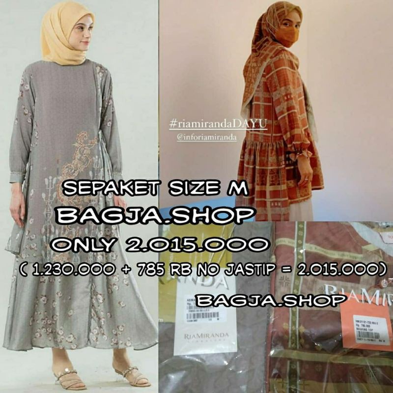 New Asmarani Dress Ria Miranda Saga Bundling