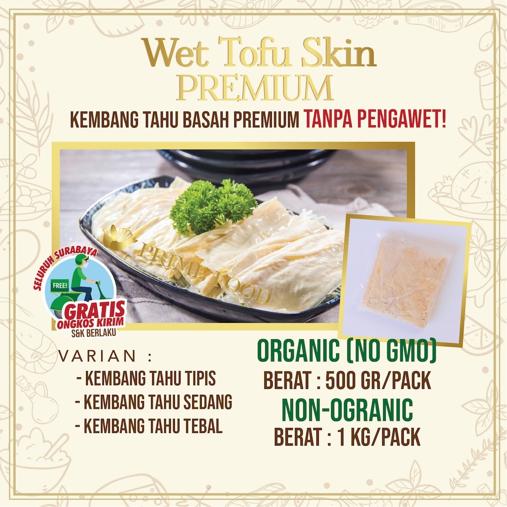 

Kembang Tahu Basah Premium 250gr MM0025