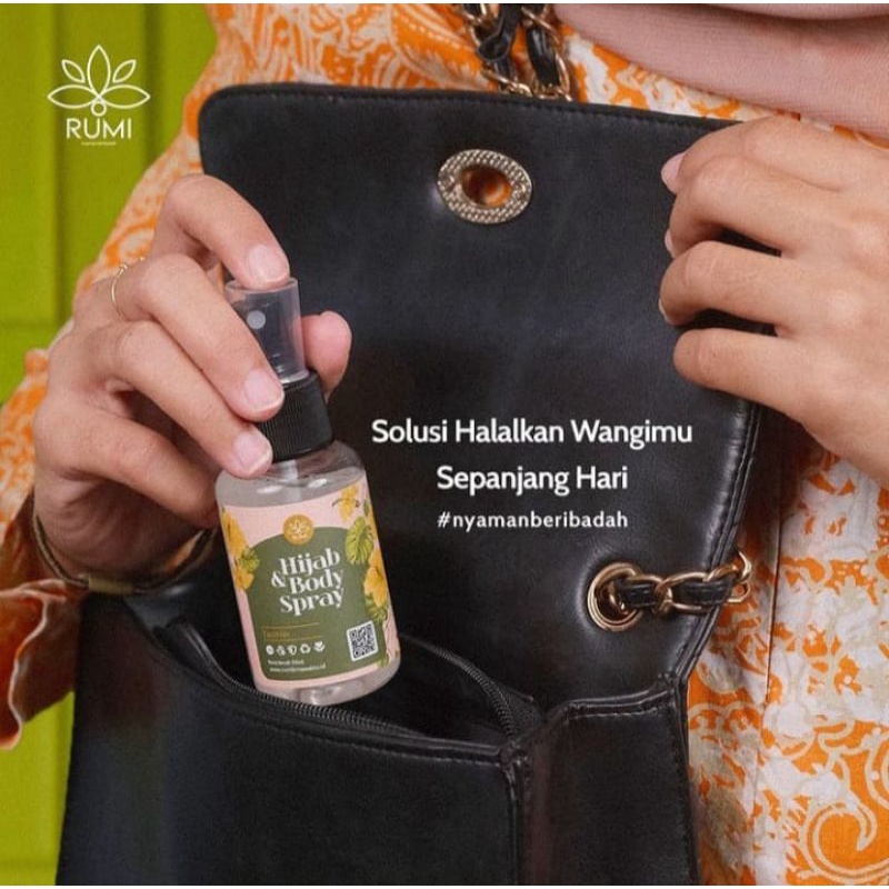 Hijab Body Spray Parfum Hijab Parfum Badan Minyak Wangi Yasmin Yasmiin Non Alkohol BPOM HALAL Wangi 